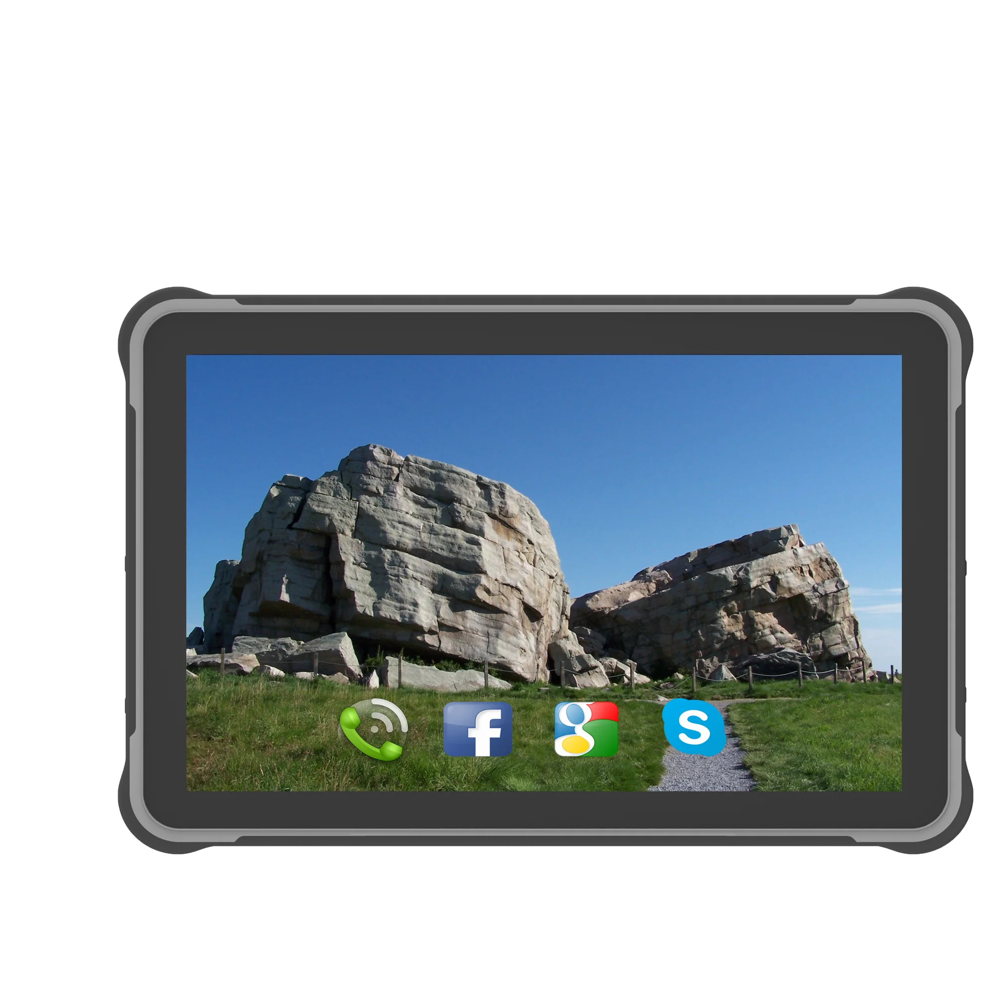 Прочный промышленный планшетный ПК 10 1 дюймов Android 7 RAM4 + 64 ГБ ЦП RK3399 Стандартный с