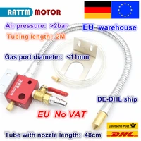 eu free vat mist coolant lubrication spray system metal hose metal cooling water pipe not leak for cnc lathe milling machine