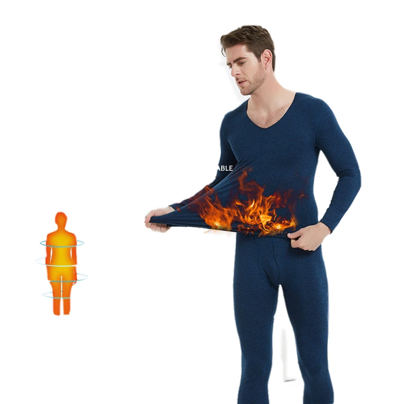 Зимние кальсоны для мужчин термобелье костюм компрессионная одежда