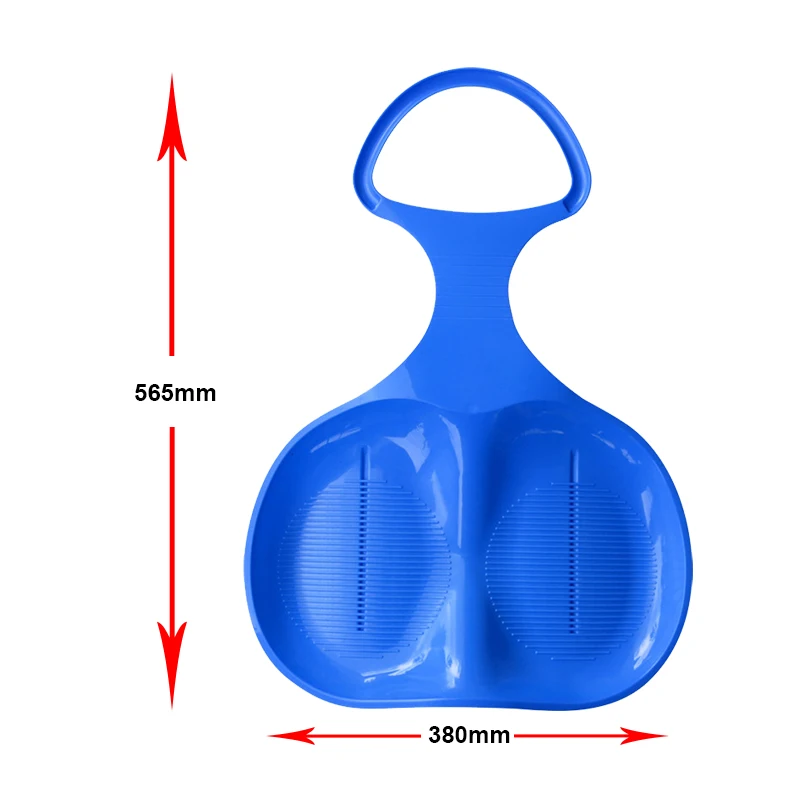 Прочные пластиковые зимние спортивные сани для снежной погоды лыжная доска