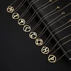 Очаровательный браслет Skyrim Odin нордические Руны из нержавеющей стали золотого цвета, ювелирные изделия для женщин и девушек из футорка браслеты с буквами