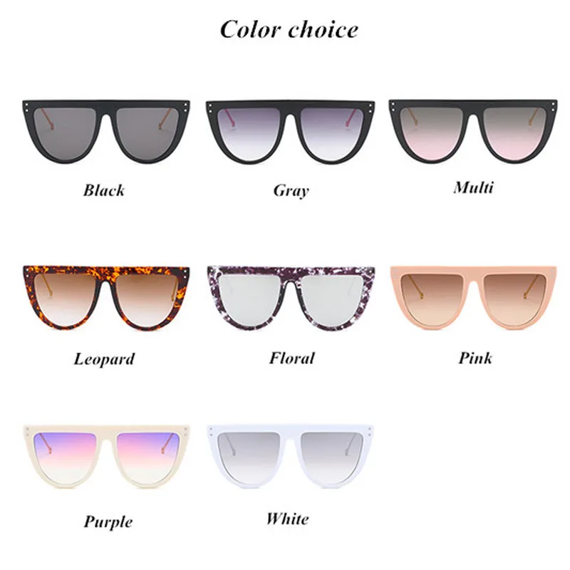 

Brand design fashion flat top round sunglasses sexy ladies frame sunglasses retro classic travel sun glasses ladies UV400