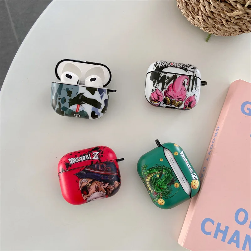 

Anime Fashion Goku Majin Buu 2021 AirPods 3 Case Apple AirPods Case Cover Air Pods Case IPhone Earbuds Accessories AirPod Case