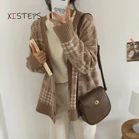 high quality soft knitting cardigans sweaters women loose korean fashion ladies cardigan coats jumpers mujer knitting tops