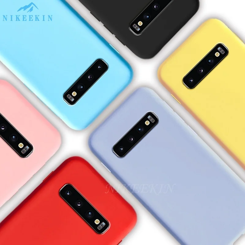Чехол карамельного цвета для телефона Samsung Note 10 Lite S20 Plus S10 S10E M60S M80S силиконовый