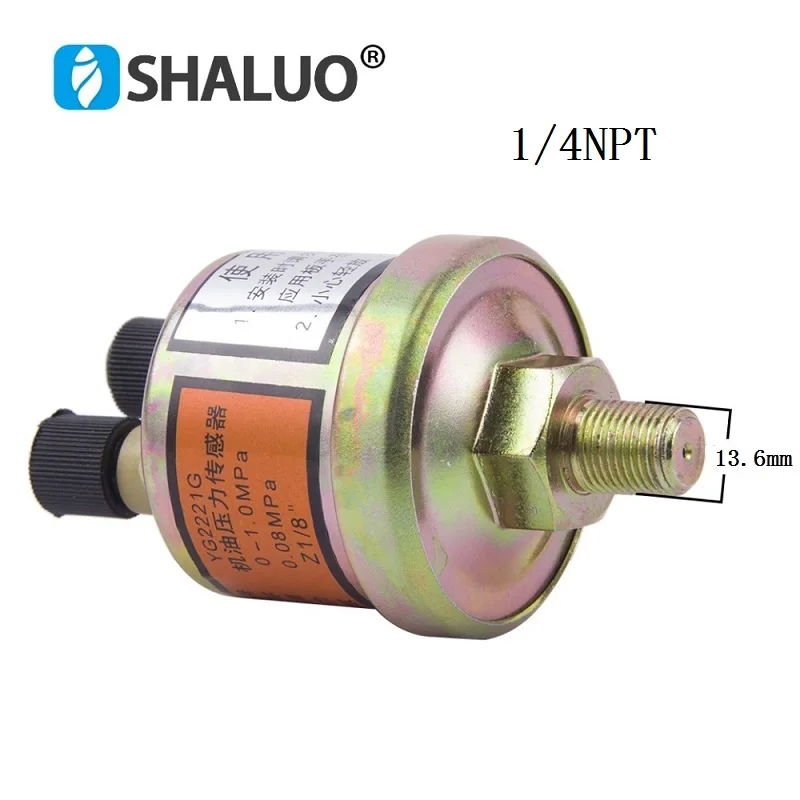 Датчик давления масла YG2221G для дизельного двигателя, диагностический датчик давления резьбы 1/8NPT