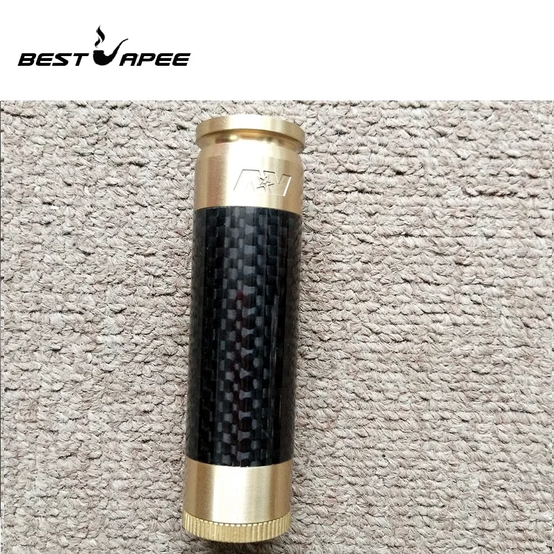 Мод для электронной сигареты AV comyfe Mech mod латунь медь резьба 510 диаметр 25 мм