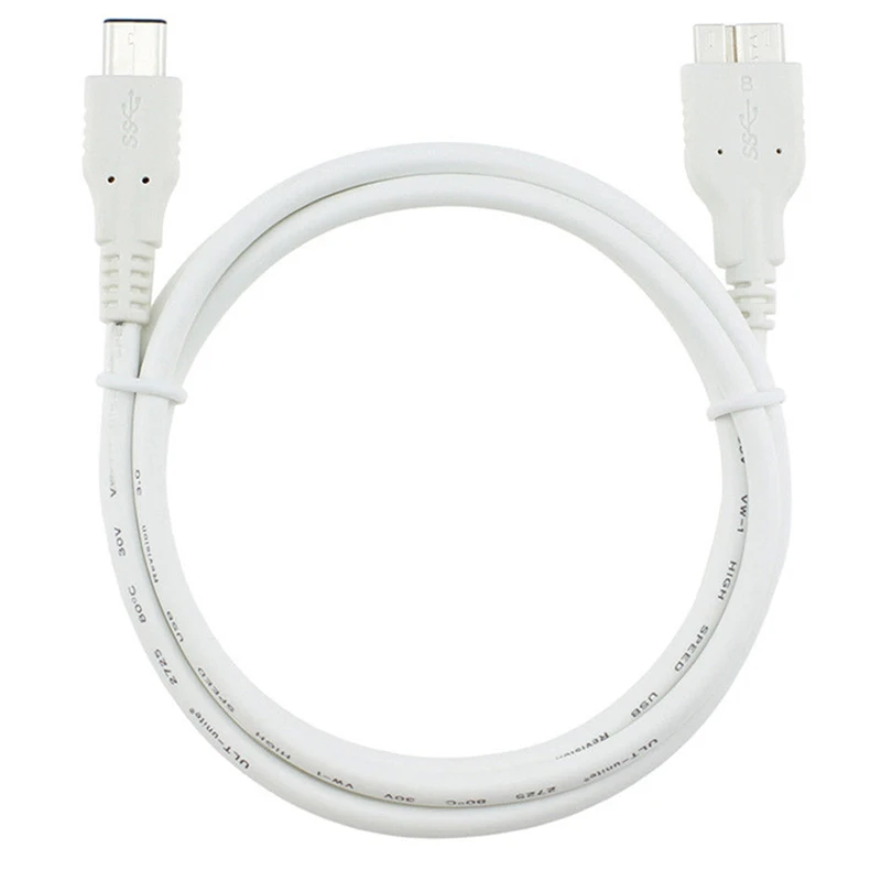 Кабель для зарядки и передачи данных Macbook 1 м USB 3 Тип C штекер Micro B 0 жесткий диск |