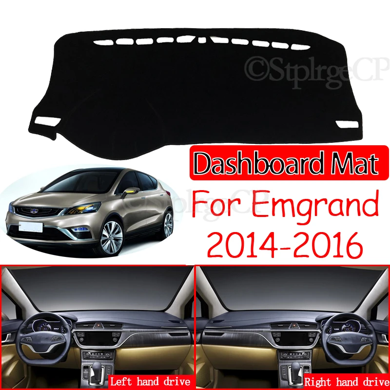 

for Geely Emgrand GS 2016 2017 2018 Anti-Slip Mat Dashboard Cover Pad Sunshade Dashmat Protect Carpet Anti-UV Car Accessories