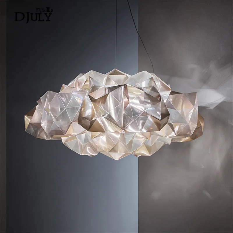 

Acrylic Diamond Cloud Modern Pendant Lights Living Room Bar Clothing Store Luxury Design Luminaire Led Light Fixtures Hanging