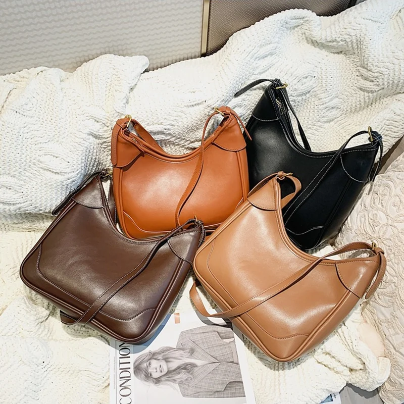 Винтажный роскошный дизайн вместительные женские сумки через плечо 2020 новые