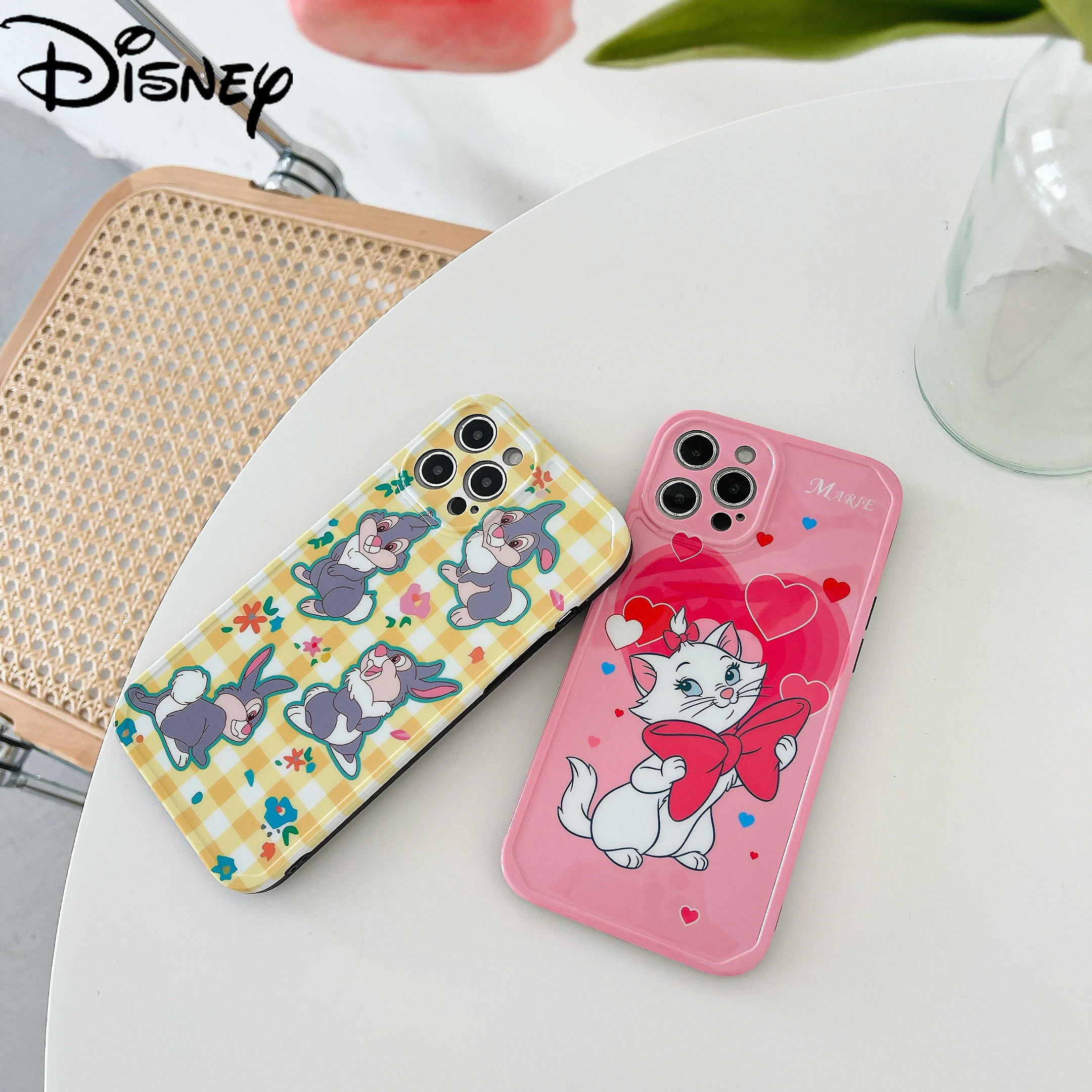 

Disney Mary cat girl cartoon cute phone case for iPhone12mini/12promax/11promax/11pro/xs/xsmax/se/xr/8/8plus ladies phone cover