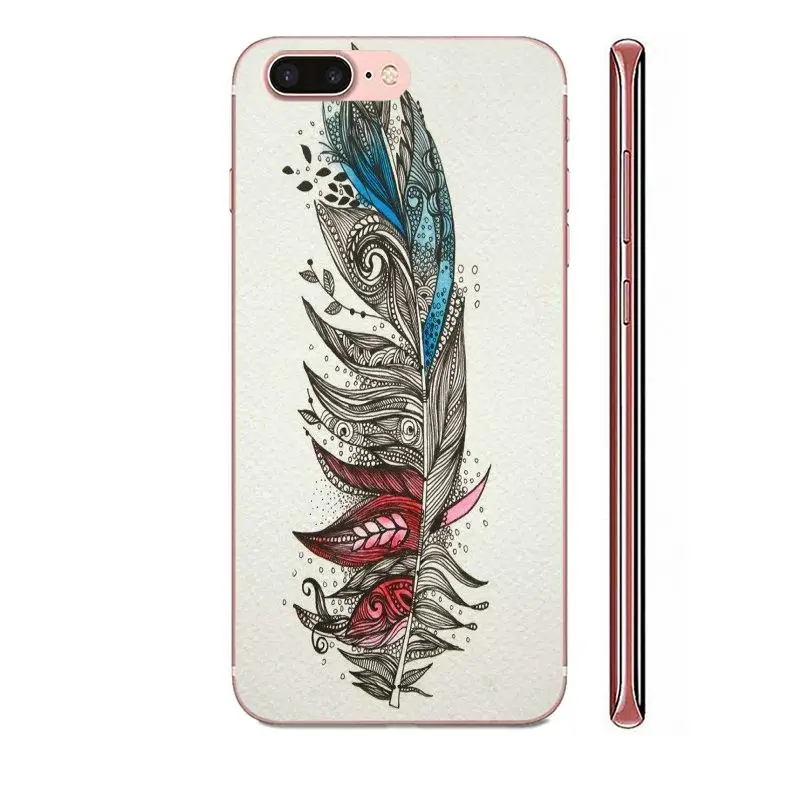 Рисунок перо Ловец снов для Galaxy Note 10 A10E A10S A20S A30S A40S A50S A6S A70S A730 A8S M10S M30S Lite Plus |