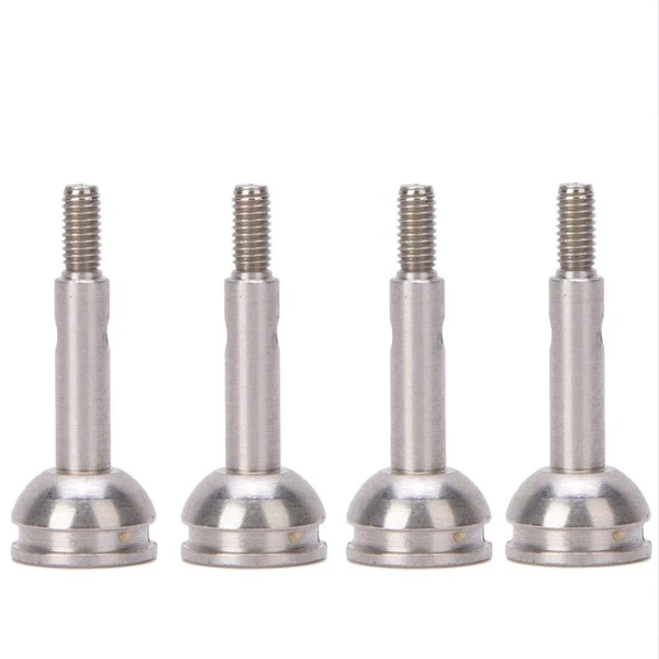 4 шт стальные передние/Задние колесные оси запасные аксессуары подходят для WLtoys