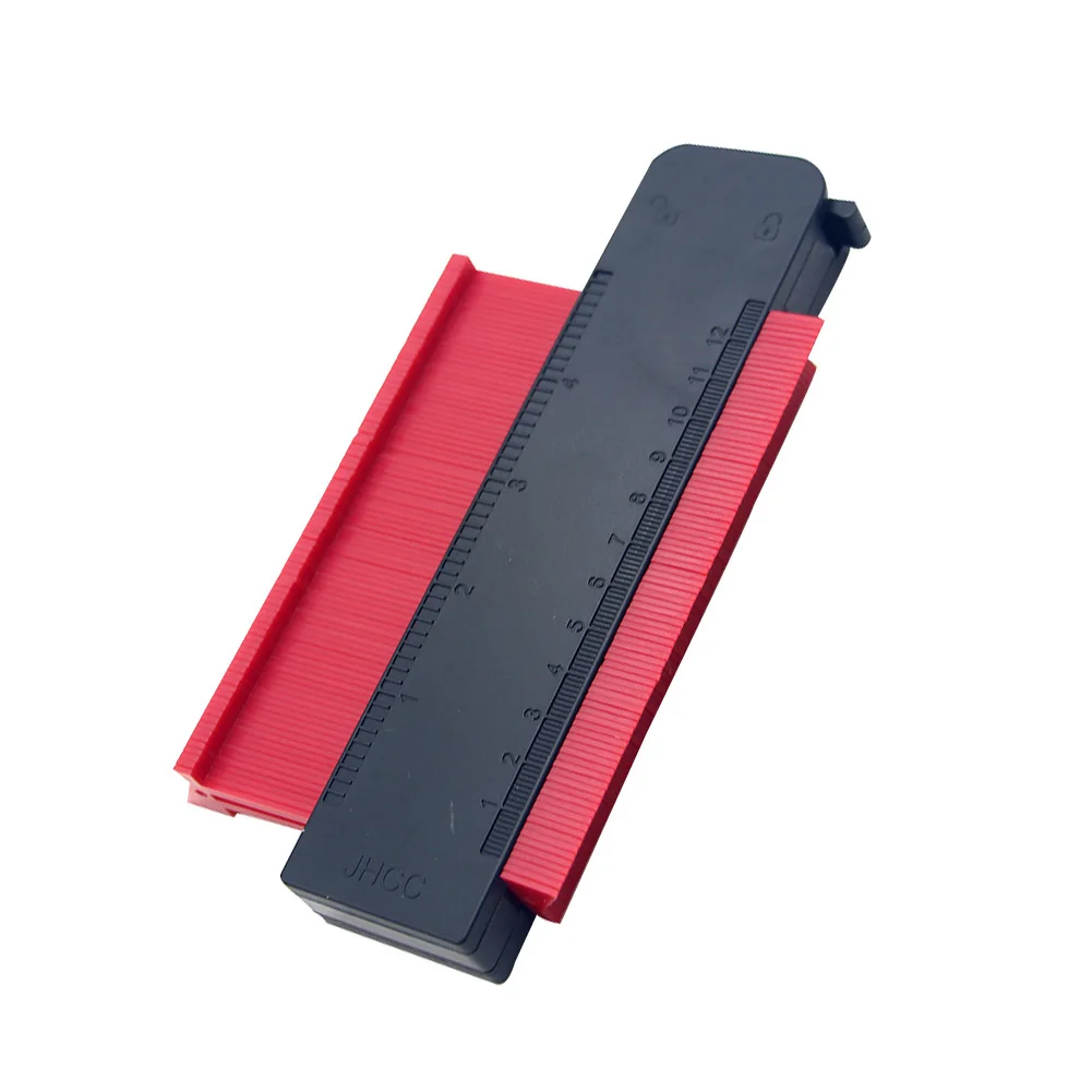Gauge Durable ABS Profile Measure Easy Read Ruler Carpet High Accuracy Shape Duplicator Self Locking Template Laminate | Инструменты