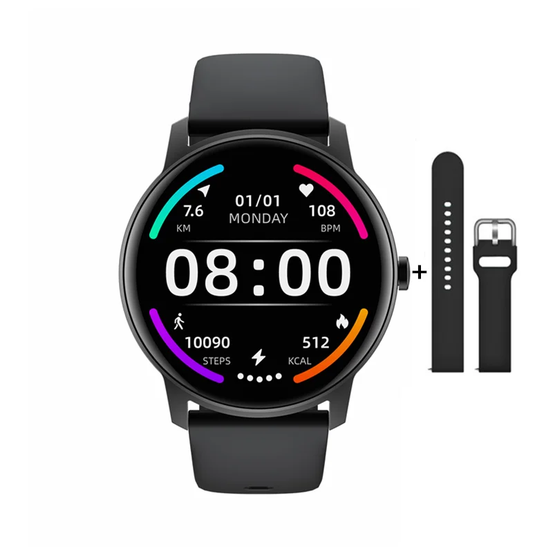

Smartwatch 2021 Waterproof IP68 Custom Watchface Blood Oxygen Call Whatsapp Notification Push Connected Watch Man Smart Clock