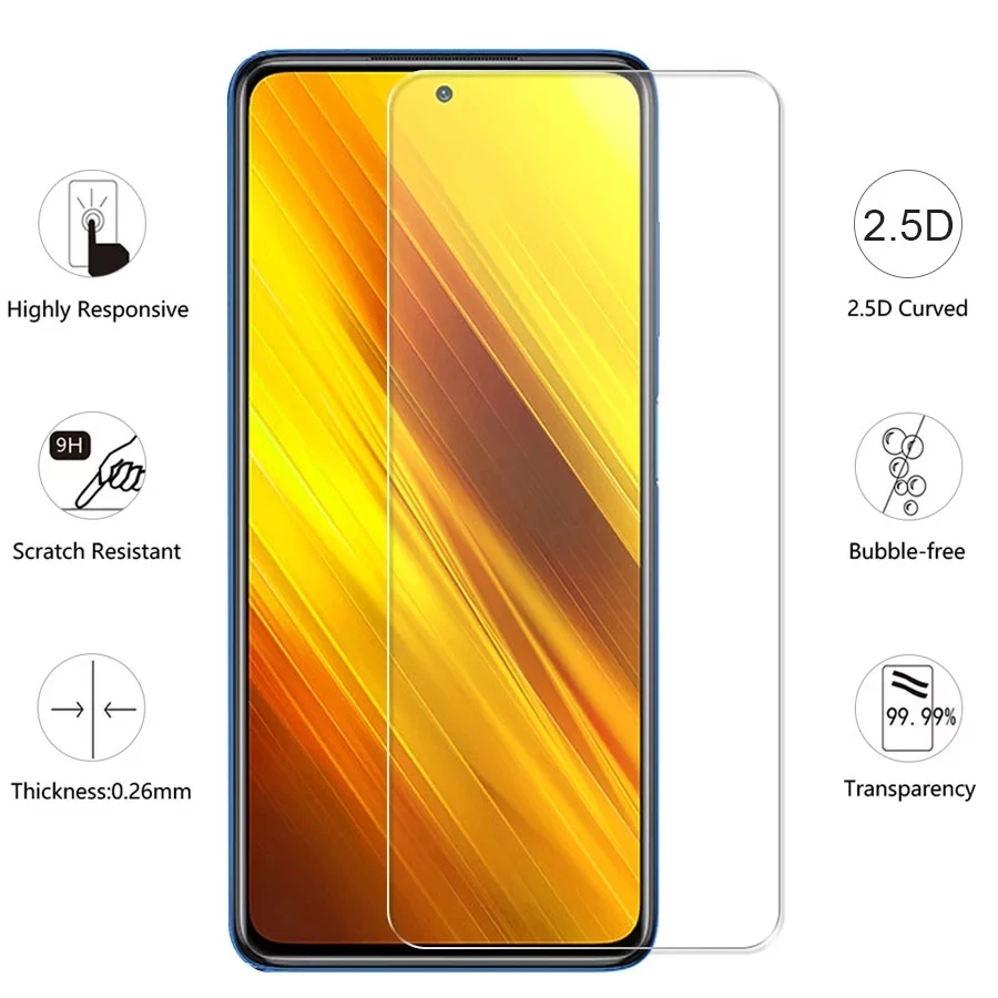 3pcs tempered glass for xiaomi redmi note 9s 8 7 6 5 pro 8t 9a 9c 8a 7a screen protector for mi 10t 9t pro f1 poco x3 nfc film free global shipping