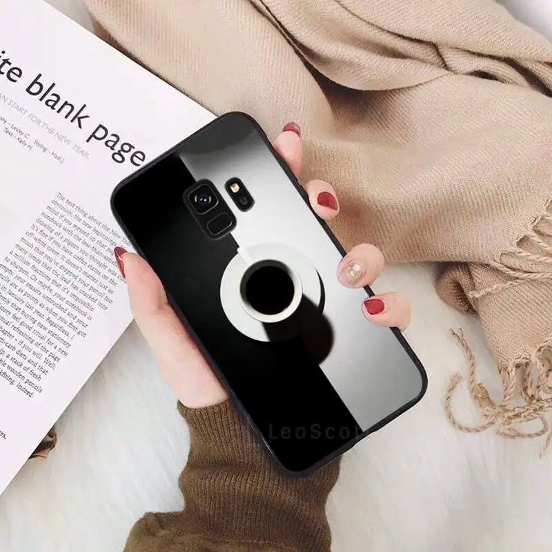 

Cup coffee milk simple design Phone Case For Samsung Galaxy S5 S6 S7 S8 S9 S10 S10e S20 edge plus lite
