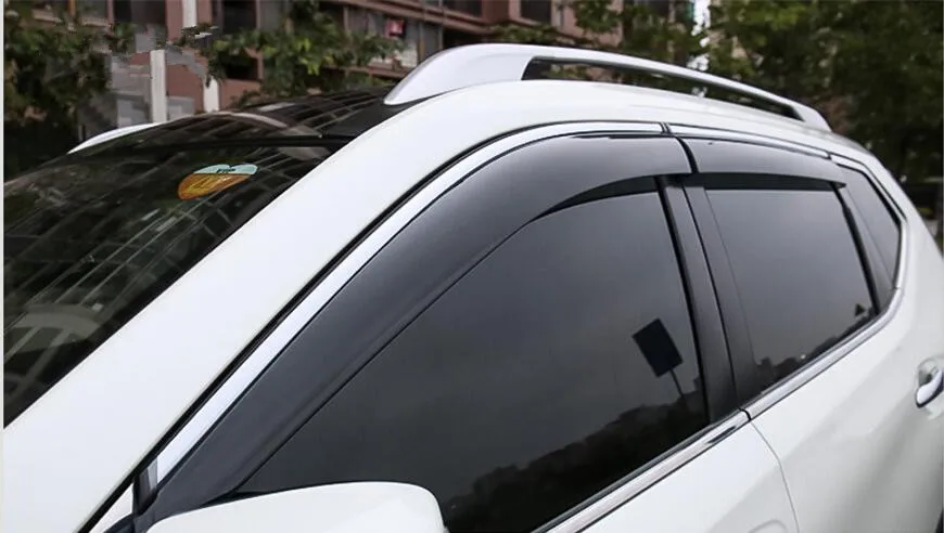 Козырек для окон 2014 -2019 Nissan X-trail X Trail Rogue T32 Оттенки вентиляции солнцезащитный