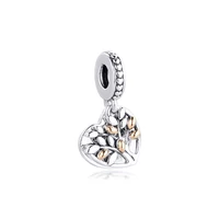 family tree dangle charm for 2020 bracelets new diy jewelry woman high quality beads 100 real sterling silver s925 pendant