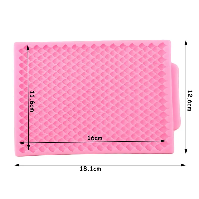 Дракон чешуя торт кайма силиконовые кружева формы Детский День Рождения Кекс