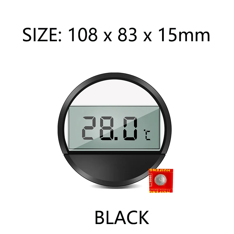 

DW Aquarium Waterproof digital display External patch LED thermometer