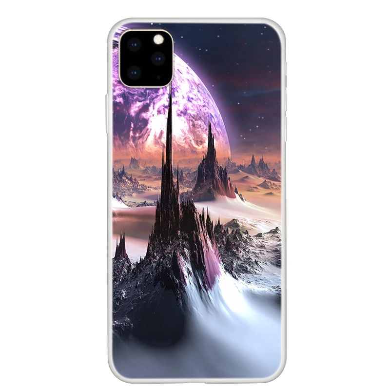 Тонкий силиконовый чехол для iPhone 11 Pro 11Pro ProMax 2019 5 8 Fundas Звездный мягкий XR X XS Max 6 6s 7
