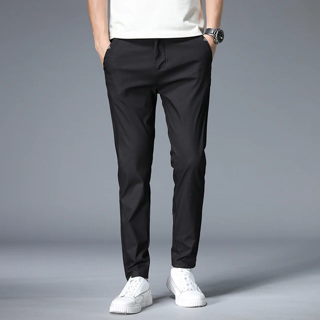 Casual Classic Style Brand Trousers 8