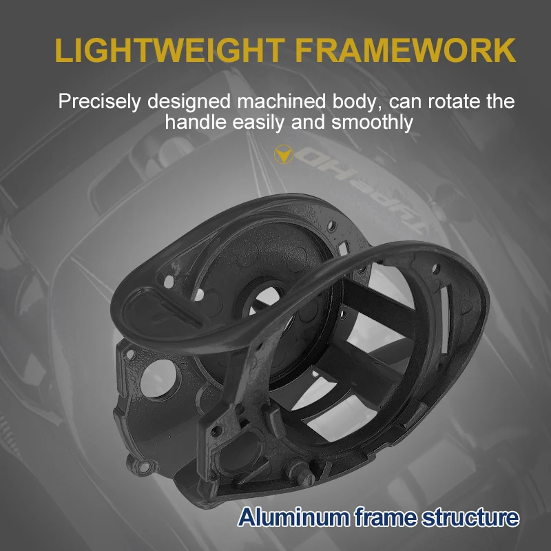 DAIWA TATULA TYPE-HD Fishing Reels 200H/200HL/200HS/200HSL 7BB Baitcast Reel Gear Ratio 6.3:1/7.3:1 Max Drag 6kg