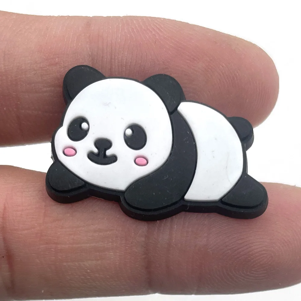 Симпатичные 1 шт. маленькие свежие Мультяшные подвески для обуви из ПВХ DIY