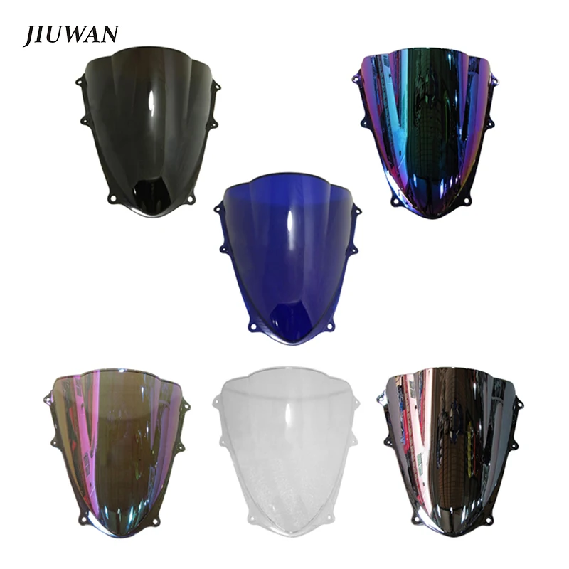 

Multi-Colors Double Bubble Motorcycle Windscreen Motorbike Wind Deflectors Fit For Suzuki GSXR1000 GSXR GSX-R 1000 K9 2009-2016