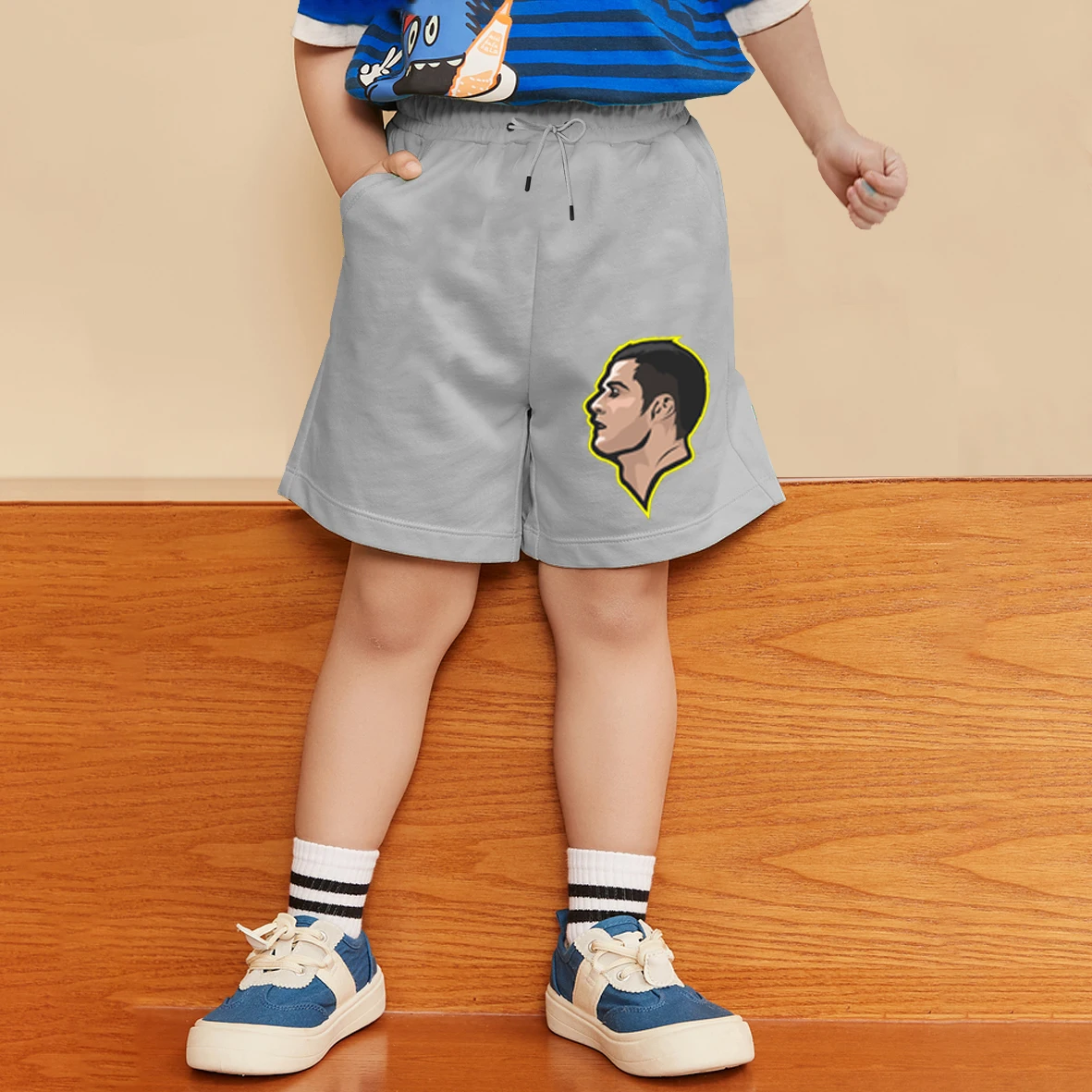 

CR7 Cristiano Ronaldo Children's Sports Shorts 100% Cotton Pants Shorts for Kid Cool Summer 2021 Shorts for Girls Streetwear