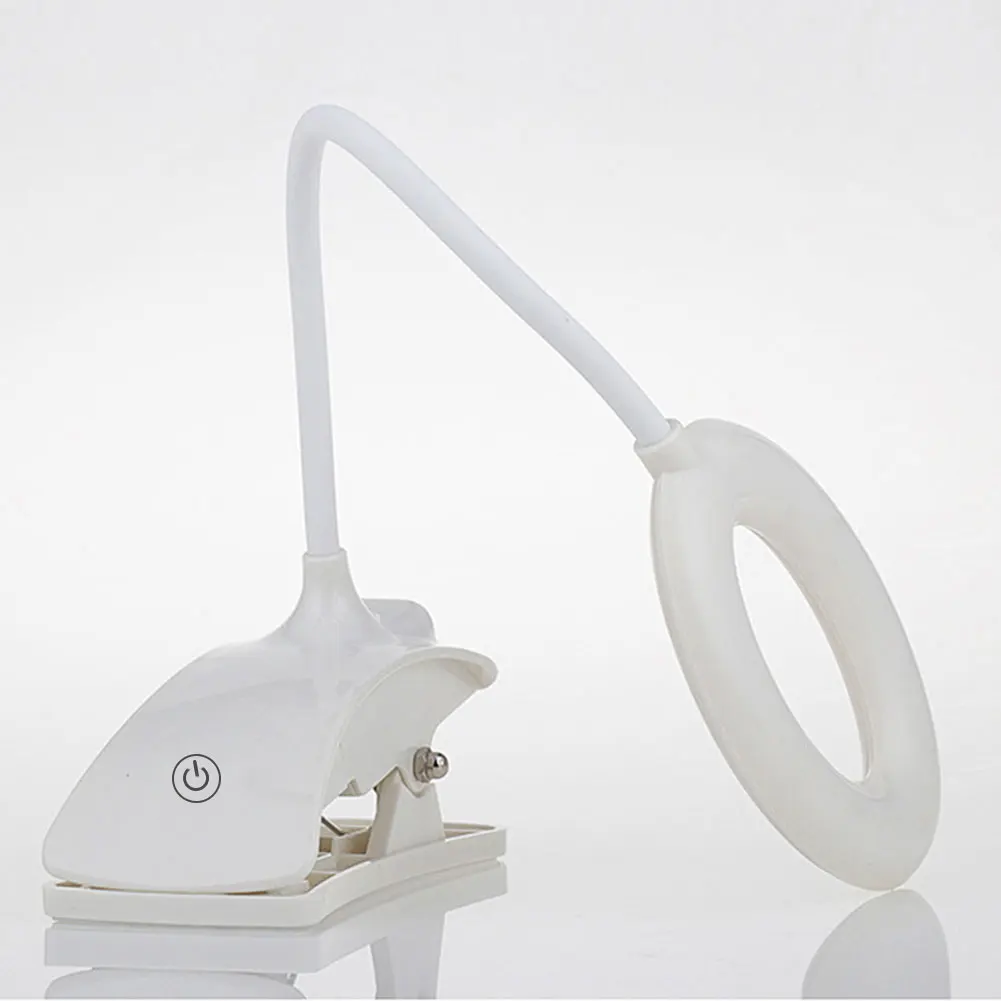 

Rechargeable Superbright Portable Durable Led Dimmable Clip Desk Lamp Anti-fall Make Up Cosmetics Foldable Eyelash Grafting