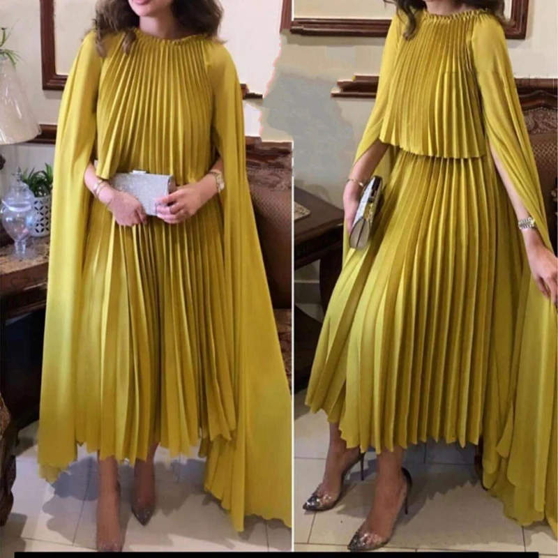 

Новое поступление атласная Дубайский арабский вечернее платье 2020 Горячие Robe de soiree золото платья знаменитостей размера плюс вечерние плать...