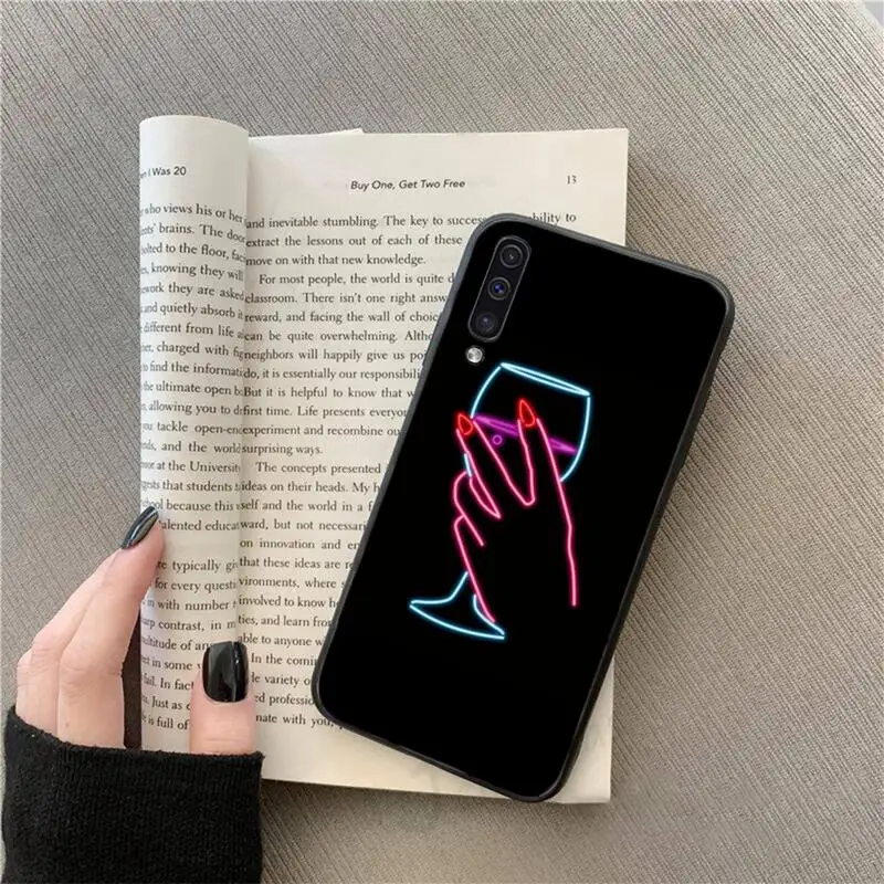 

Beer Alcohol Vodka text pattern Phone Case For Samsung galaxy S 9 10 20 A 10 21 30 31 40 50 51 71 s note 20 j 4 2018 plus