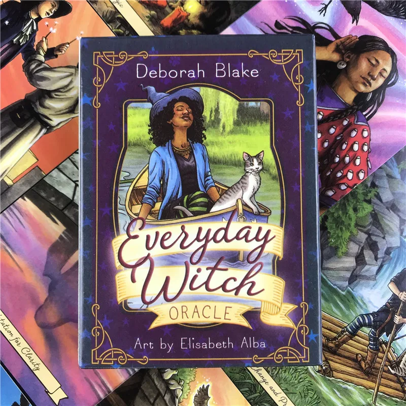 Английская версия повседневная настольная игра с ведьмой Таро карты для