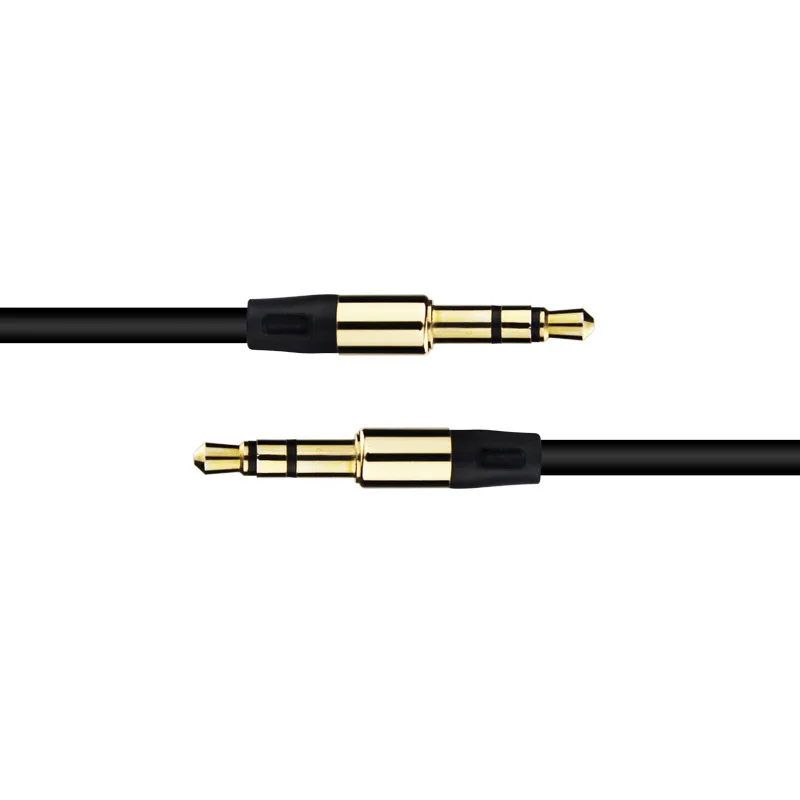 1M AUX Cable Jack 3.5mm Audio Male Speaker Cord for Headphones Car Xiaomi Redmi 5 plus Oneplus Gold-plated iPhone |