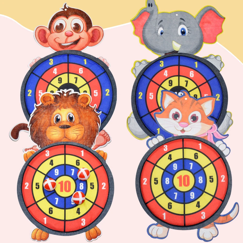 

Children Cartoon Sticky Target Ball Sucker Dart Target Plastic Hanging Target Children Shooting Game Target Board #20