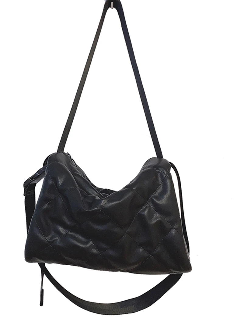 

Casual Lingge Pillow Women Shoulder Bags Designer Handbags Luxury Soft Pu Leather Crossbody Bag Lady Large Capacity Tote 2021