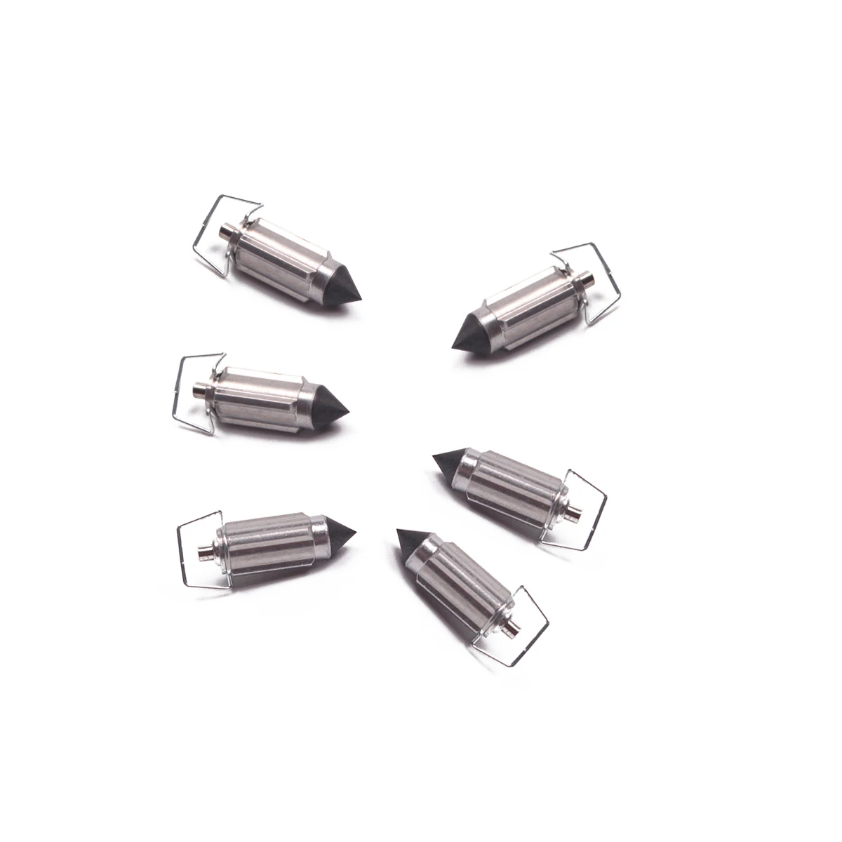 Карбюратор клапанные иглы 6 шт. запчасти для PZ16 PZ19 PZ20 PZ22 PZ26 PZ27 PZ30 CG125 GY6 50 125 куб. См