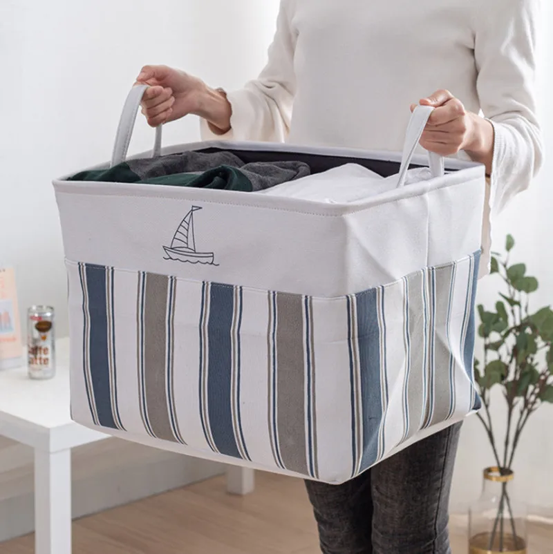Корзина для хранения грязной одежды Пылезащитная складная | Дом и сад