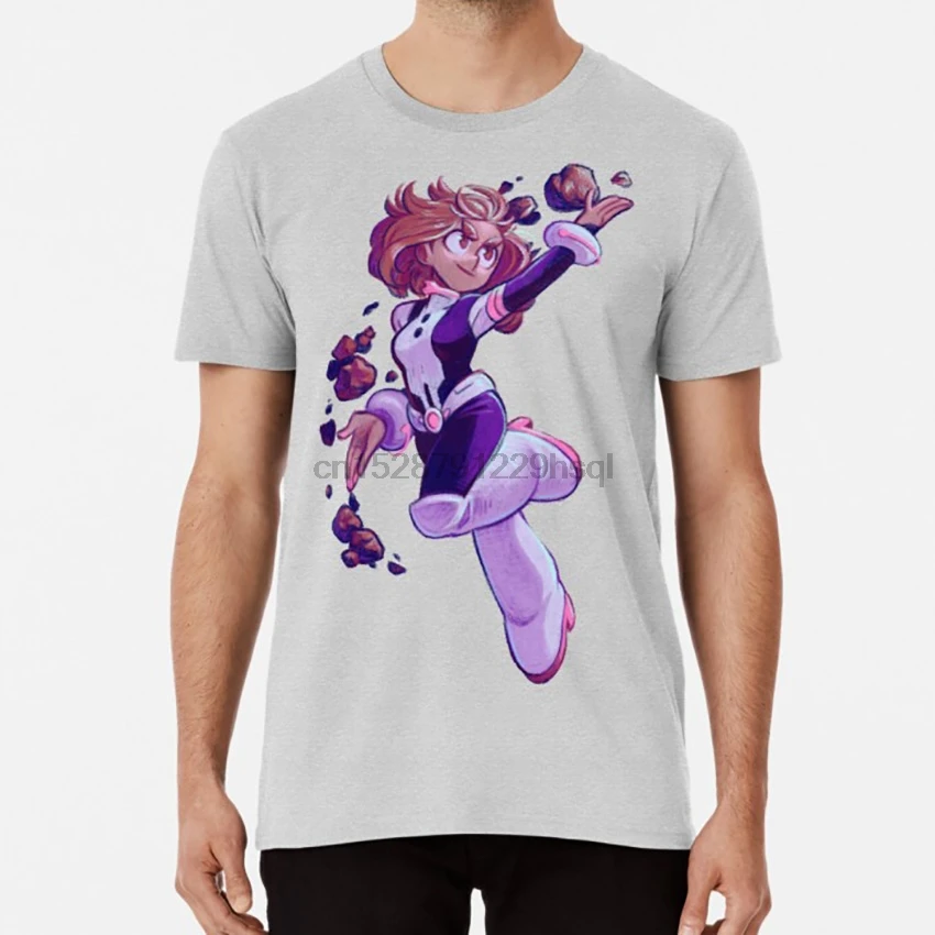 Футболка Uravity очако урарака mha bnha boku no hero моя академия | Мужская одежда