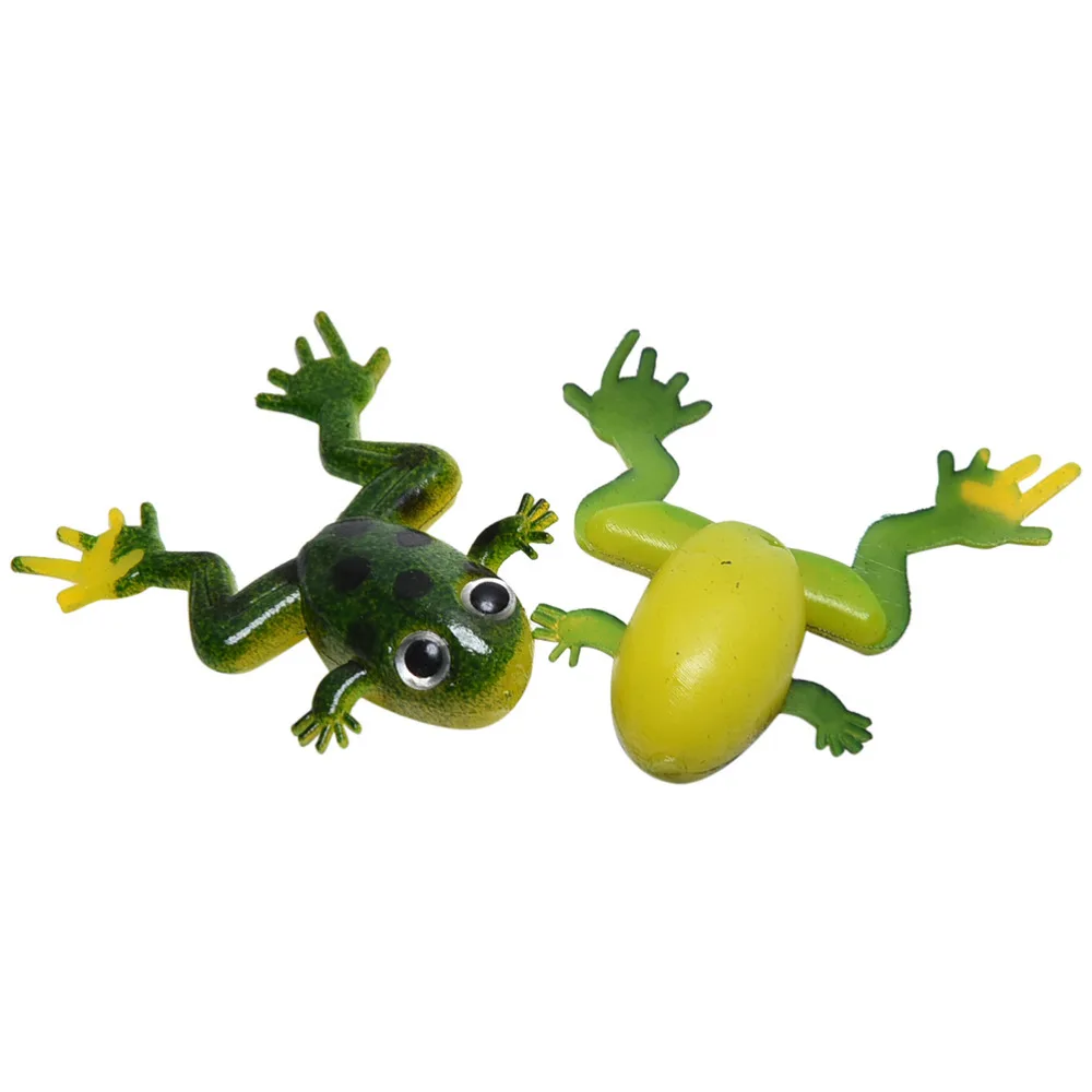 10 шт. мягкие рыболовные приманки снасти смешанные лягушки приманки|Наживки для