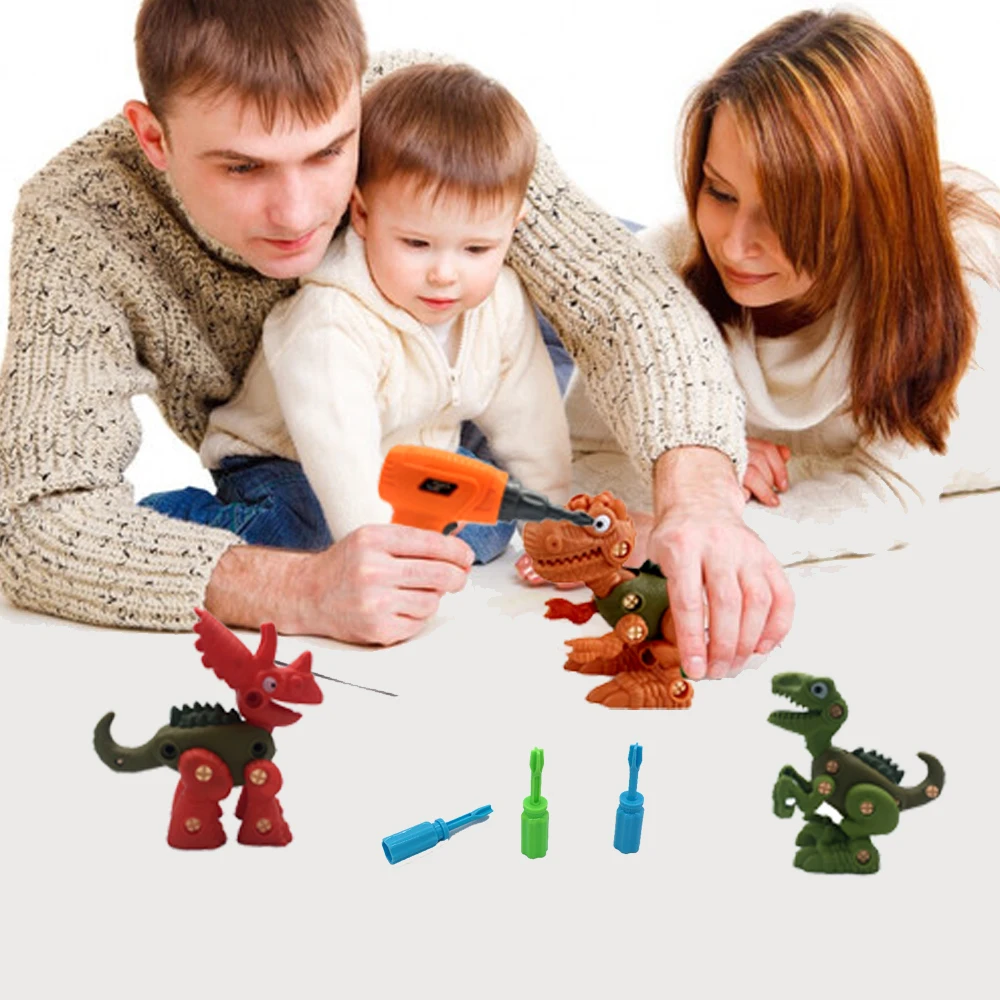 Динозавр игрушки Стволовые Для 3 лет разобрать здание игровой набор упаковка из