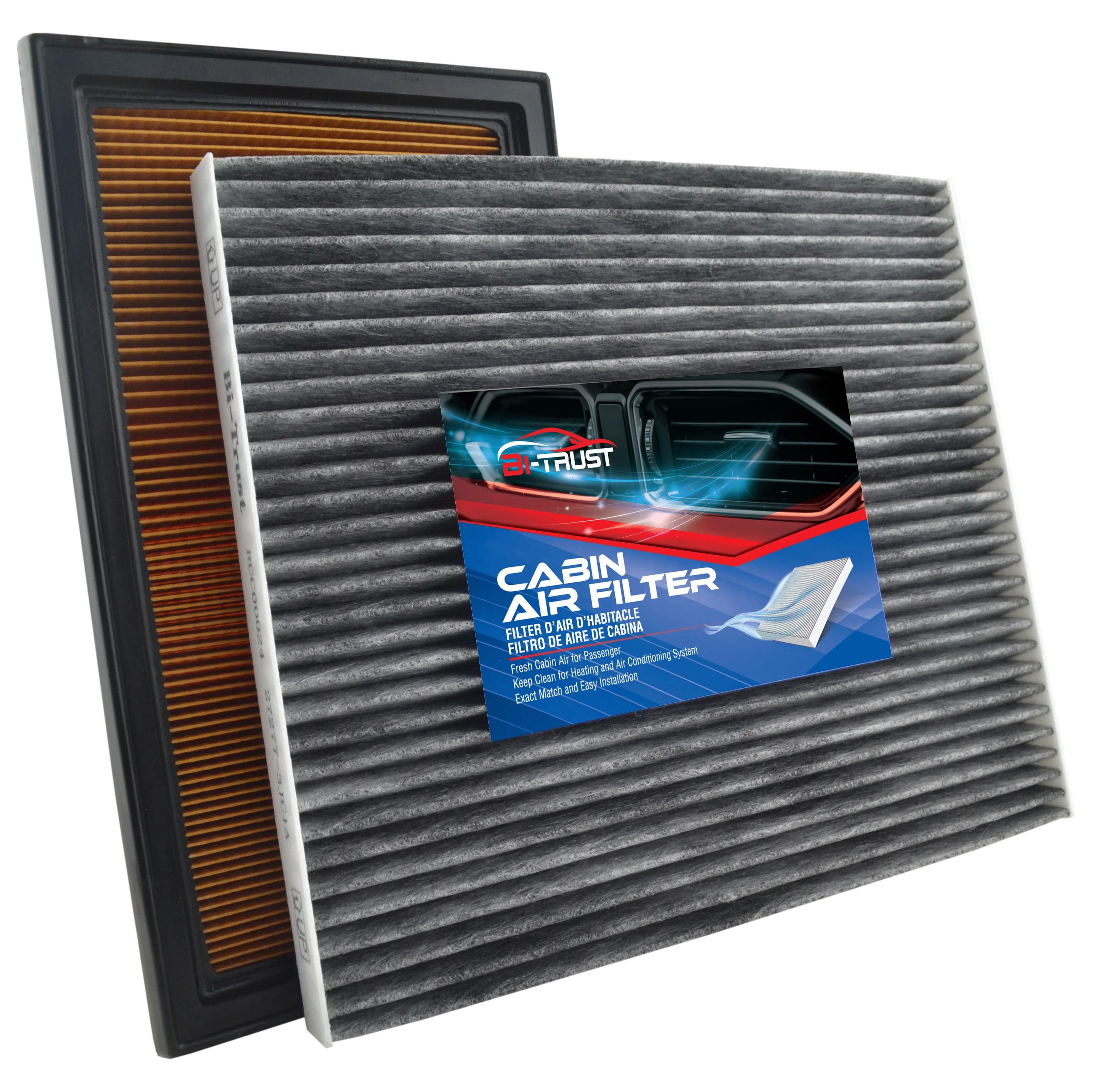 Bi-Trust Engine Cabin Air Filter for Nissan Pathfinder Murano Maxima Altima Infiniti QX60 JX35 16546-V0110