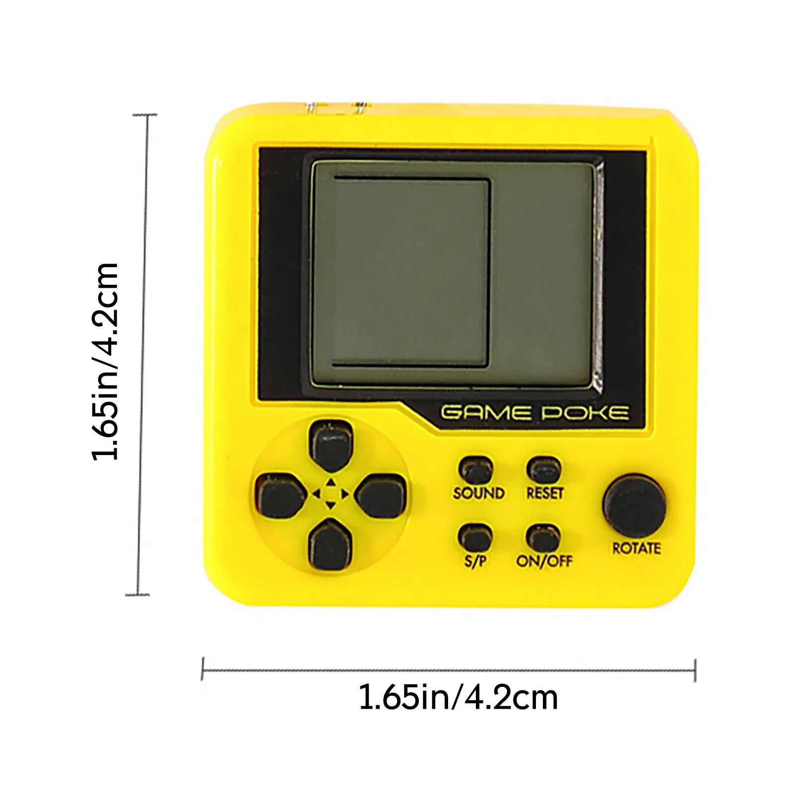 

Children's Educational toys Square handheld Game Machine Classic Nostalgic Handheld Of Post-80s Generation Mini game console