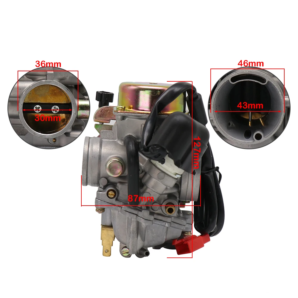 Карбюратор ZS с нагревателем для ATV UTV MANCO TALON Linhai Aeolus VOG 260 300 TANK YP250 XY260T | Автомобили и