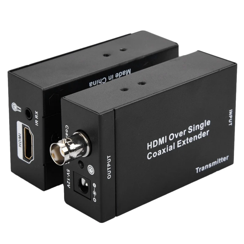 IG HDMI удлинитель NK C100IR через один коаксиальный кабель 1080P HD конвертер ИК для