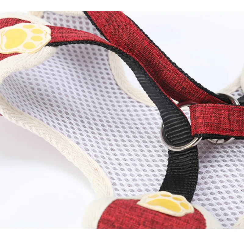 Товары для питомцев поводок собак набор Жилет щенков сетчатый дышащий Удобный