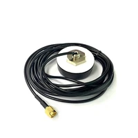 1pc 868mhz antenna omni directional fm band 3m extension cable rp sma male plug new gsm aerial screw mount